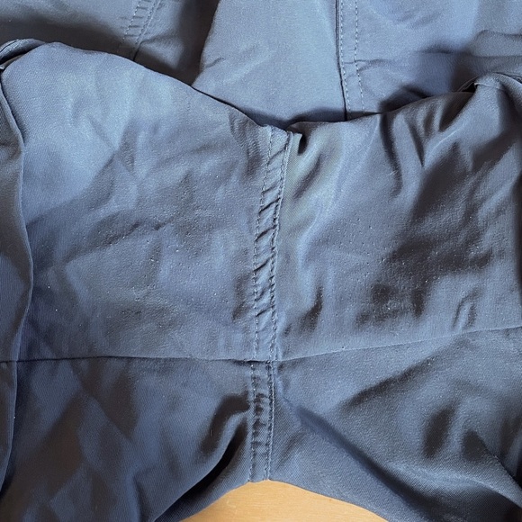 Gray Cargo Shorts Charcoal Gray High Waist Utility Khaki Hiking Camping Size 12 - Picture 6 of 8